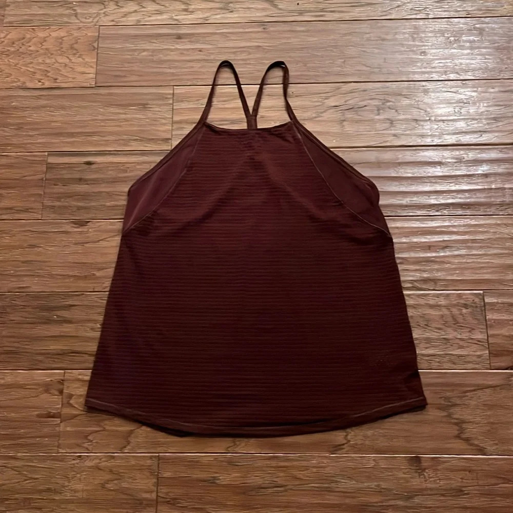 Athleta Burgundy Tank Top
